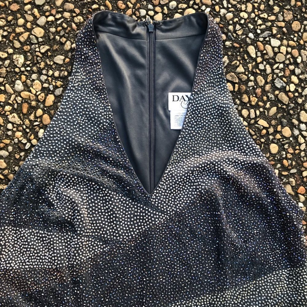 Vintage Daymor Couture beaded tank club wear tank - Picture 2 of 5